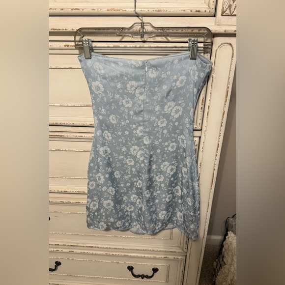 Princess Polly Ramie Strapless mini dress NWT - Picture 3 of 7